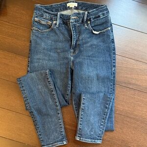 Good American Dark Blue Skinny Jeans
